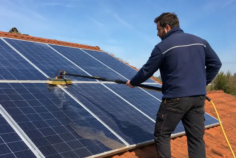 Nettoyage et entretien de panneaux solaires à Saint-André-de-Lidon